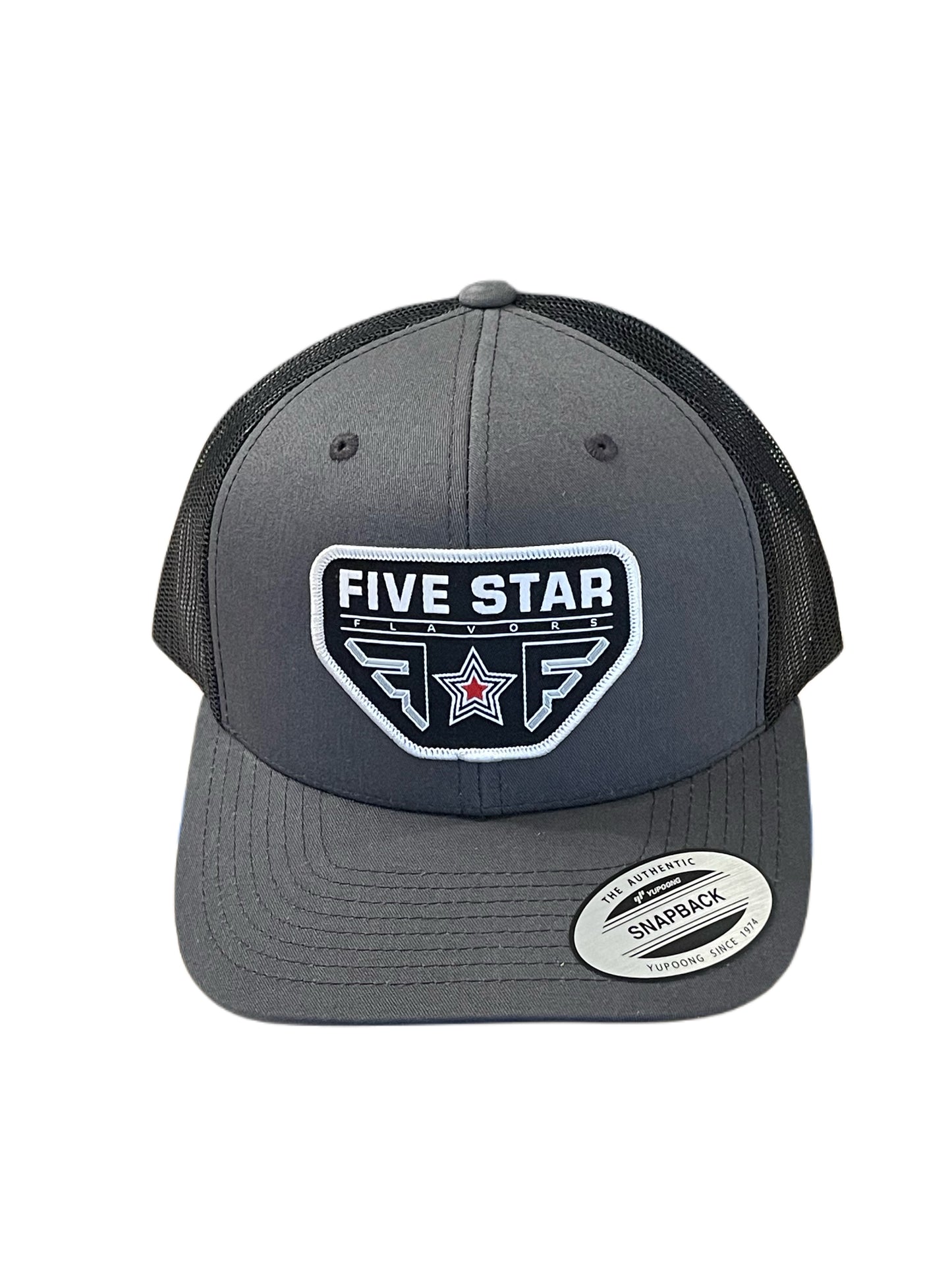 Gray Trucker Snapback Hat