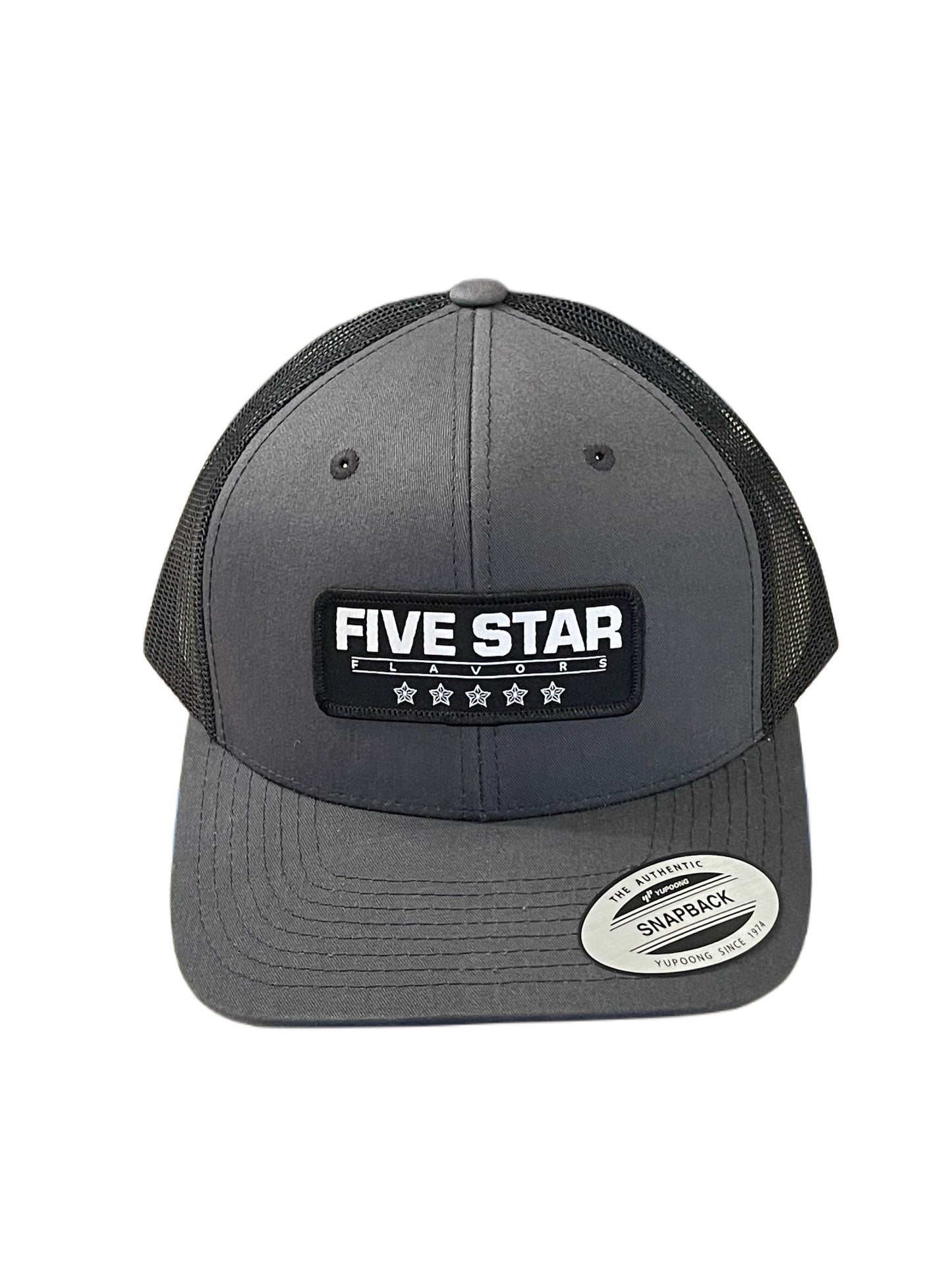 Gray Trucker Snapback Hat